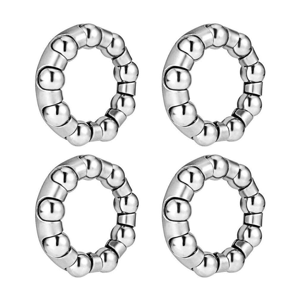 Roulement à billes en acier au carbone pour vélo, pièces de rechange durables, 6.35 Mm, 4 pièces