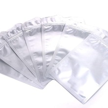 100 stuks hersluitbare 10,2 x 12,7 cm/4 x 5 inch helder kleurrijk mylar folie platte ritssluiting zak monster zakje warmte afsluitbare aluminiumfolie zakken voedsel opslag koffie snoep folie grip seal