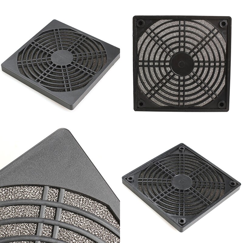 Boîtier anti-poussière pour ordinateur, 120mm, filtre anti-poussière pour ventilateur, protecteur de grille