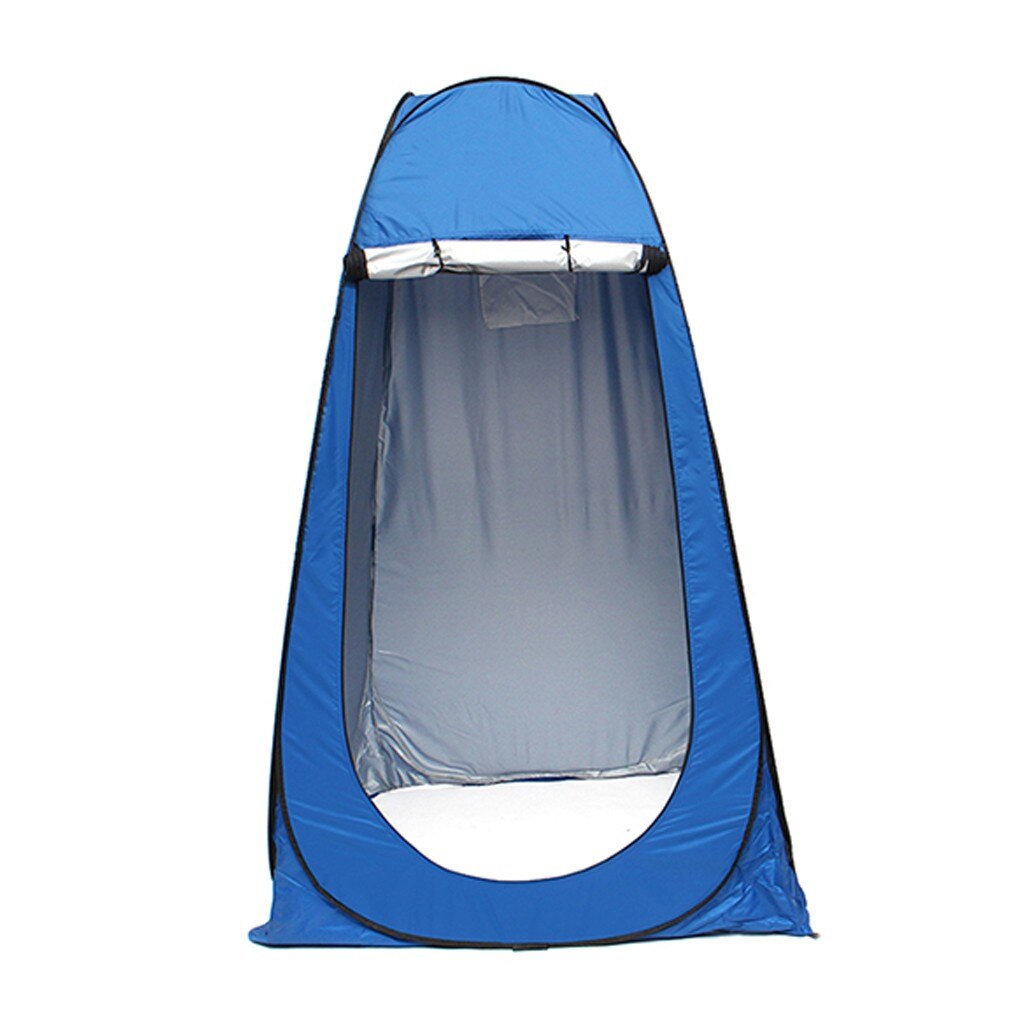 Pop-up Outdoor Camouflage Camping Shower Tent Bathroom Simple Mobile Toilet Dressing Tent Shelter Single Moving Folding Tents