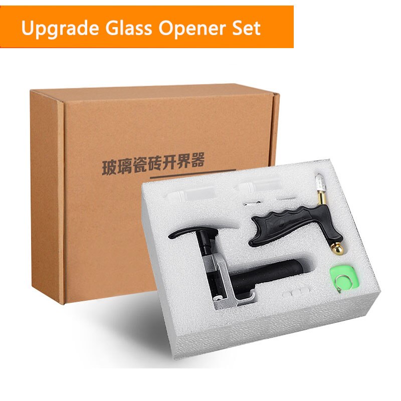 AIRAJ Glass Cutter Tile Handheld Multi-function Portable Opener Home Glass Cutter Diamond Cutting Hand Tools: Upgrade Glass Cutter