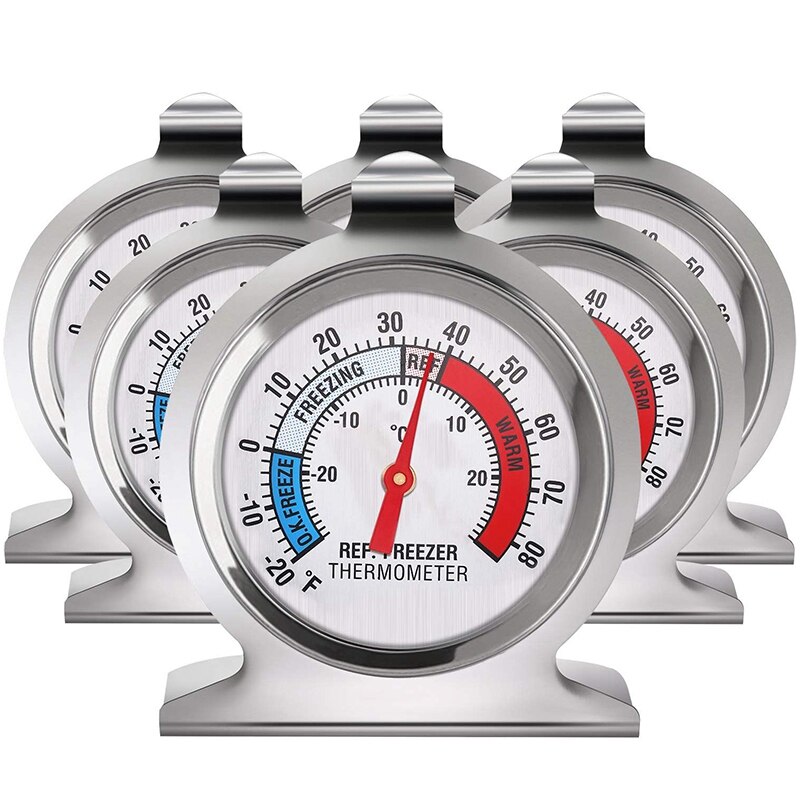 Koelkast vriezer thermometer klassieke serie grote wijzerplaat thermometer temperatuur thermometer voor koelkast vriezer koelkast c