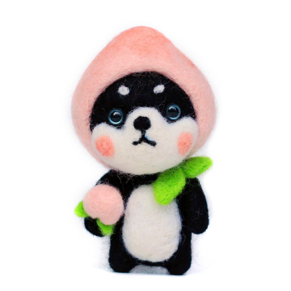 Wool Needle Felting Kit for Beginner Animal Easter Craft Kit Adult DIY Handmade Material Kids Crafts and Arts Felting Needles: Light Yellow