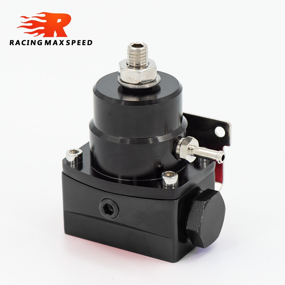 AN6 pressure fuel regulator pressure adjustable fuel regulator boost Fuel Pressure Regulator black color: without gauge