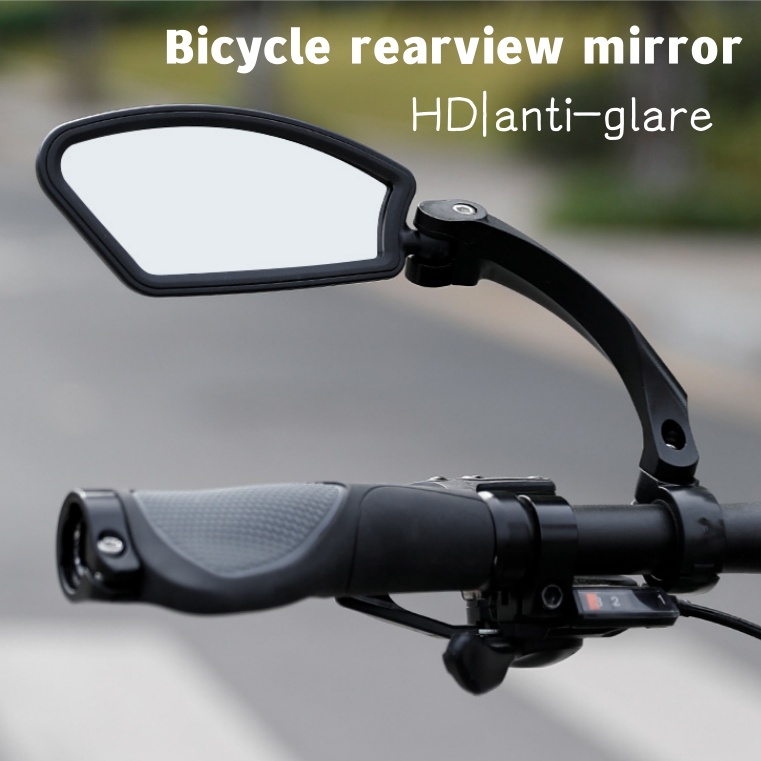Specchietto retrovisore per bici HD in acciaio inossidabile 360 ° Specchietto retrovisore girevole per MTB Ampliare gli accessori per bici con specchietto per bicicletta da strada con vista grande