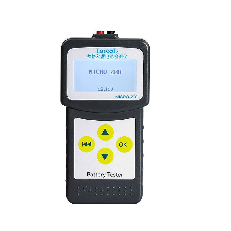 Car CAA Battery Tester 12V lead acid battery tester MICRO-200 Auto accu tester Battery measurement unit