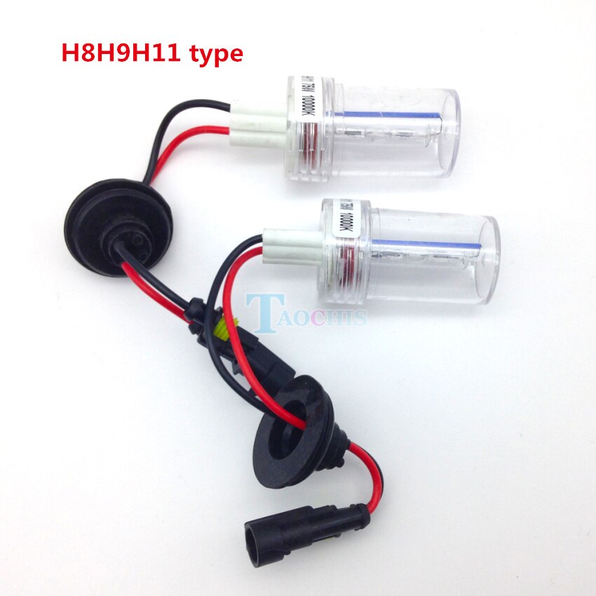 Taochis 12v 75w h8 h9 h11 hid xenon auto bil strålkastare lampor utbyte glödlampor efter marknaden lampor