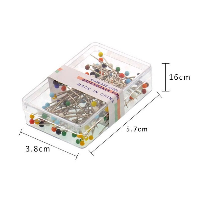 Naaien Gereedschap Plastic/Rvs Diy Dressmaking Pins Bloemisten Naaien Pin 3 Kleuren Voor Corsage Multi Purpose Parel Hoofd