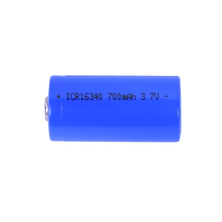 ICR 16340 700 mAh 3.7V Li-ion Rechargeable Battery