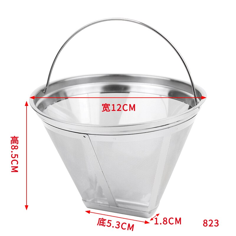 Original Neue Kaffee Maschine Filter Trichter Glas Topf Papier für Braun KF550 KF560 KF590 3104 Kaffee Maschine Hersteller Teile