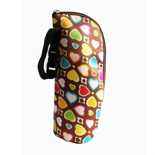 Calentadores de biberones térmicos bolso para mamá bolsa para colgar en el cochecito tela Multicolor película de aluminio portátil superventas: colorful