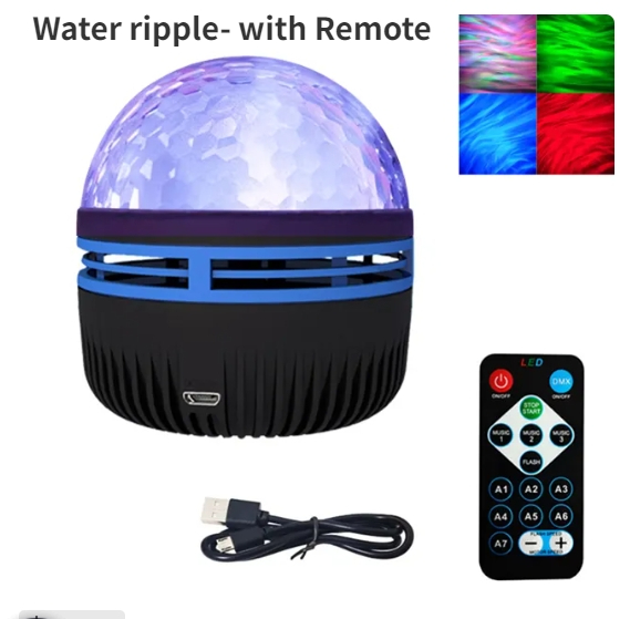 LED Strahler Stern Galaxis Projektor Lampe Bunte Rotierende Magische Kugel Schlafzimmer Atmosphäbetreffend Lampe Bar KTV Disko Party Bühne Licht