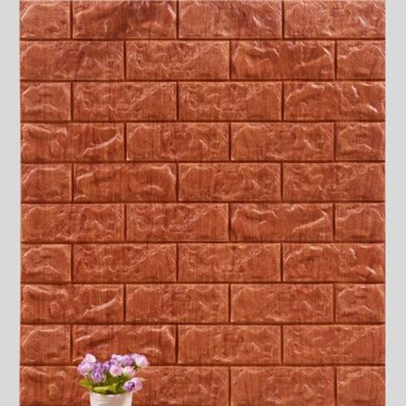 70*77cm 3d boligindretning mursten klistermærker diy indretning selvklæbende vandtæt tapet til børneværelse køkken soveværelse klistermærke