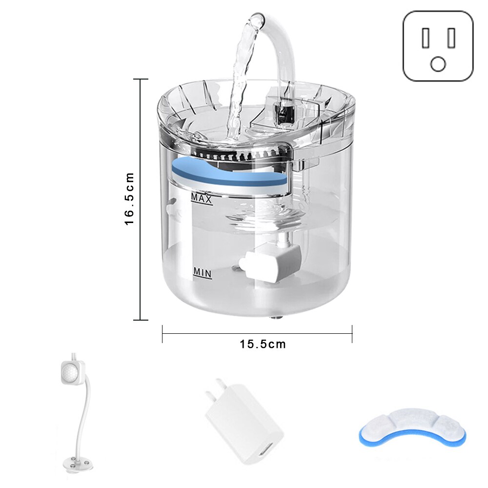 Cat Automatic Water Dispenser Circulating Filter Constant Temperature Pet Drinking Fountain Mute Dog Water Feeding Daily Tools