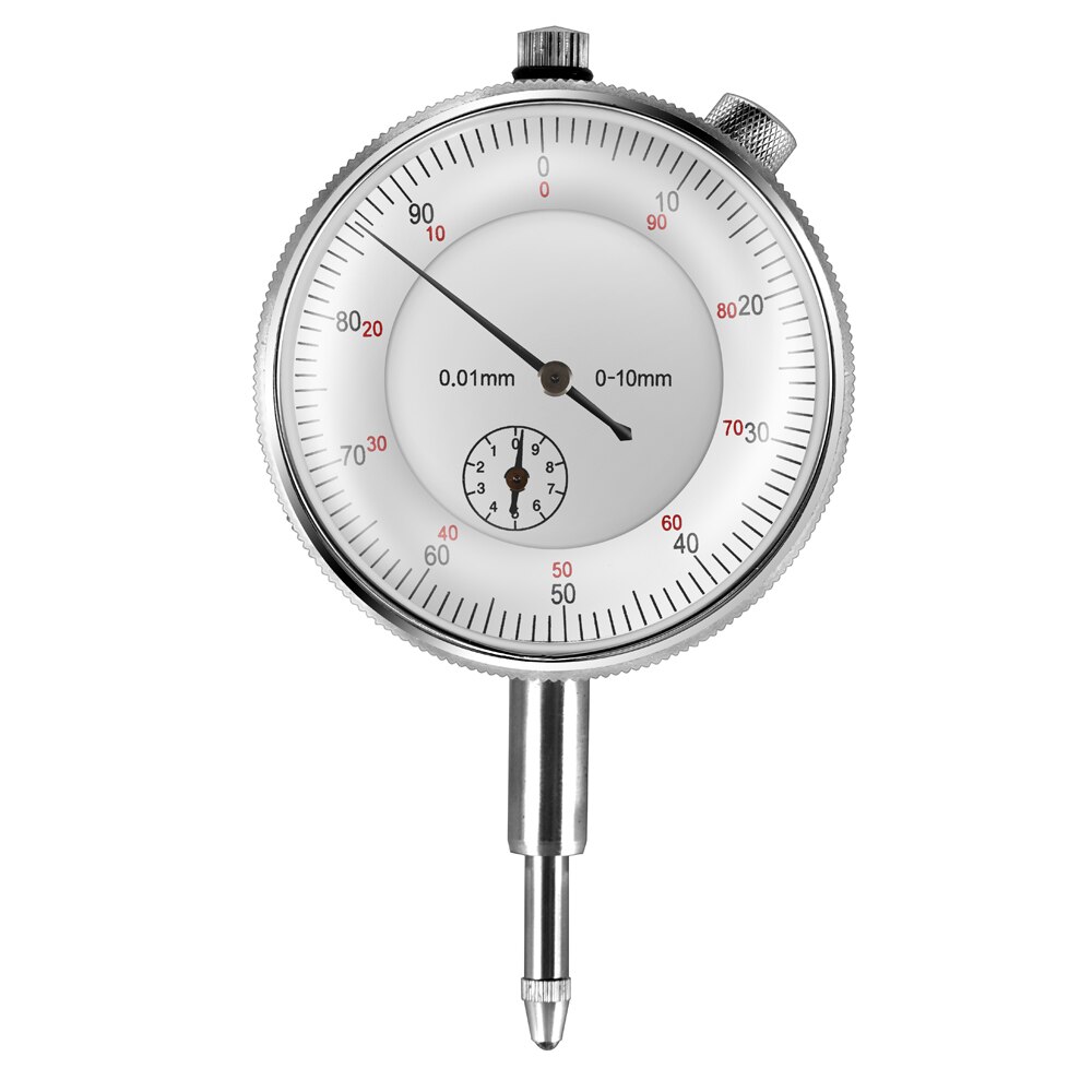 Dial Indicator 0-10mm 0.01mm Accuracy Measuring Instrument Dial Gauge Micrometer Tools Portable Dial Test Indicator