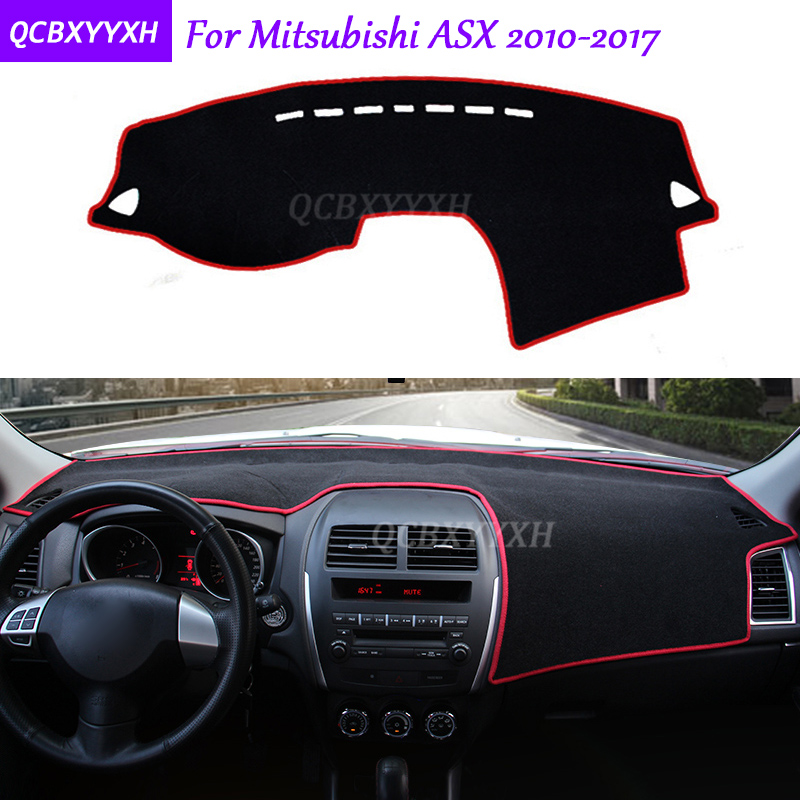 Til mitsubishi asx instrumentbrætmåtte beskyttende interiør fotofobi pad skygge pude bil styling auto tilbehør