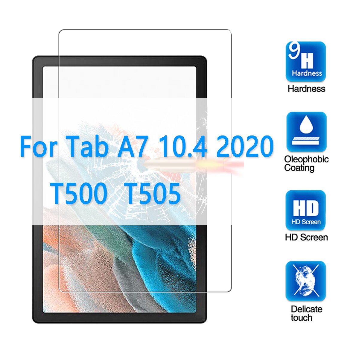 Gehard Glas Voor Samsung Galaxy Tab A7 Lite 8.7 Een 8.4 A8 10.5 Tablet Screen Protector Voor Galaxy tab S6 Lite S5E A6: Tab A7 10.4 2020