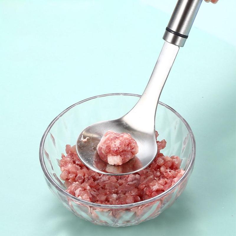 Press Meatball Maker Manually Squeeze Meatball Gadgets Ball Meatballs Fishball Fried Household Make Mold To Artifact W0K7