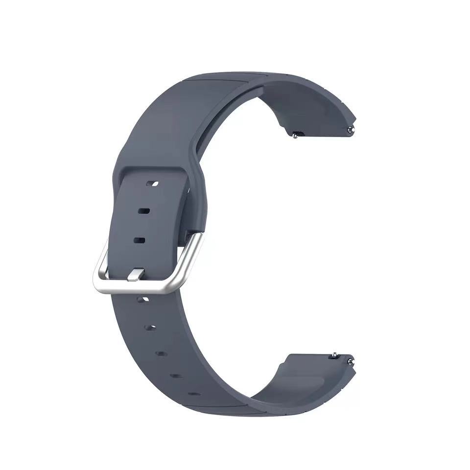 Correa deportiva para pulsera Willful SW020 SW021 SW023 SW025 ID205/205L/205S/205U/216, pulsera de silicona: Gray