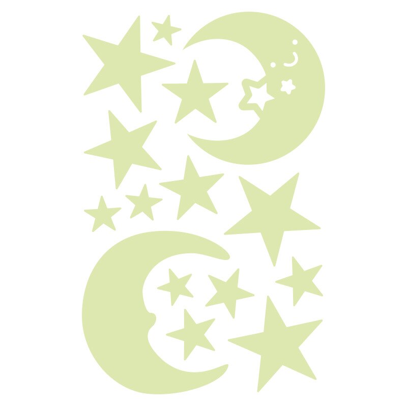 Autocollants à bulles lumineuses ciel étoilé 3D, Stickers muraux de plafond fluorescents, Stickers décoratifs pour chambre d&#39;enfants et de bébé, DIY bricolage: G