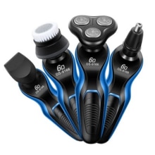 6d quatro-em-um barbeador elétrico para homens barbeador elétrico multi-função usb recarregável corpo inteiro lavável barbeador