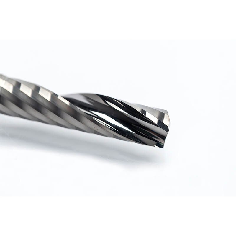 Aaa enkelt fløjte spiralfræser 3a top cnc fræser til træ akryl pvc mdf endefræser hårdmetal fræsere