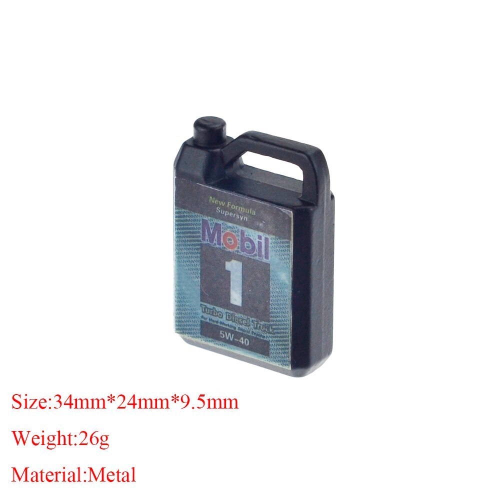 Tank Motor Öl Box Feuerlöscher Für 1/10 RC Crawler Auto TRX4 RC4WD D90 Axial Scx10 Wraith CC01 Tamiya VS4 RC Dekoration: F