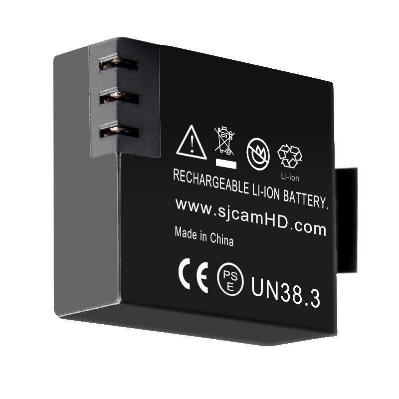 Sjcam  sj4000 batteri 900 mah backup uppladdningsbart li-on batteri för sjcam  sj5000x elite  m10 sj5000 plus sportkamera