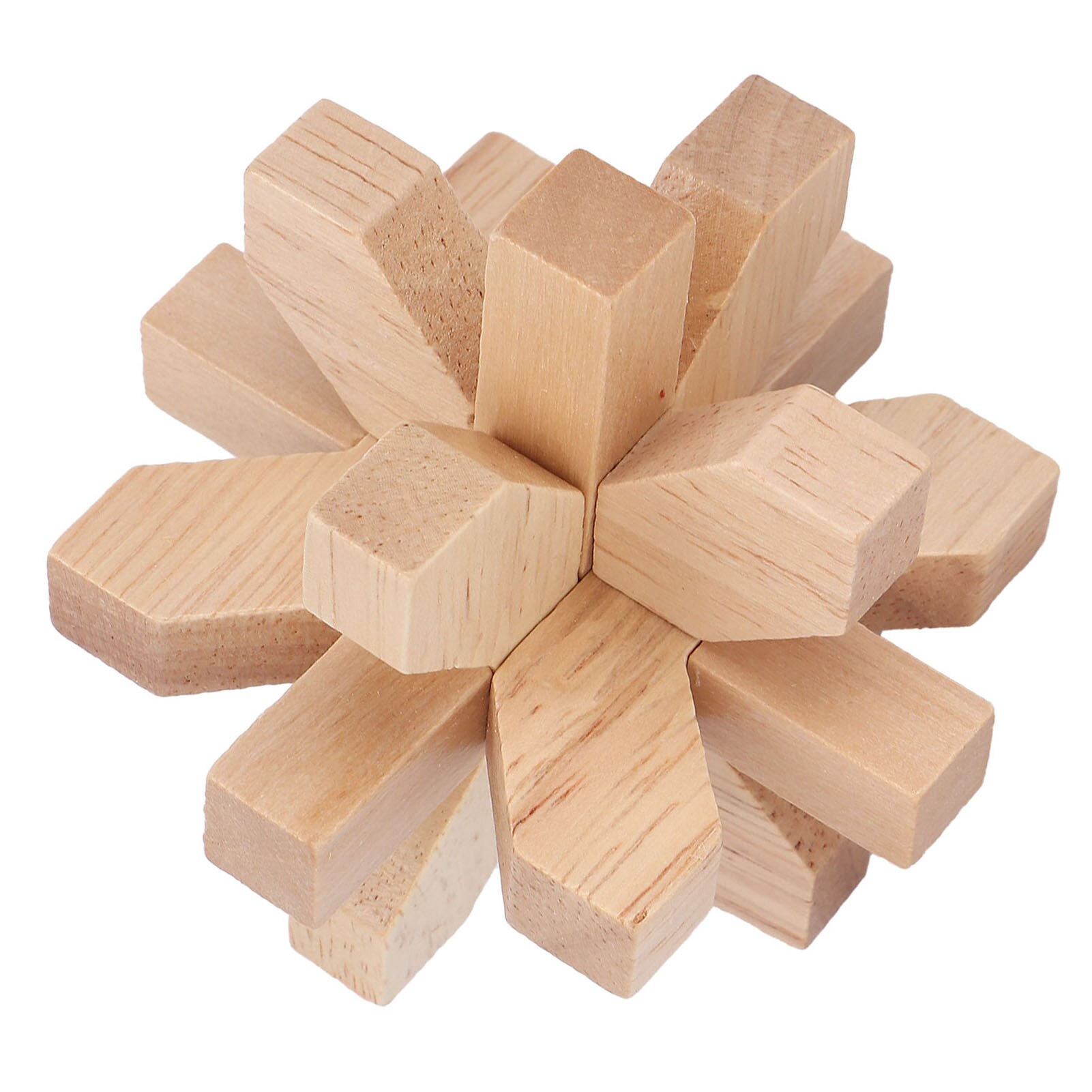 Wooden Brain Teaser Intelligent Brain Teaser Brain Teaser Toy Puzzle Lock Toy for Brain Teaser