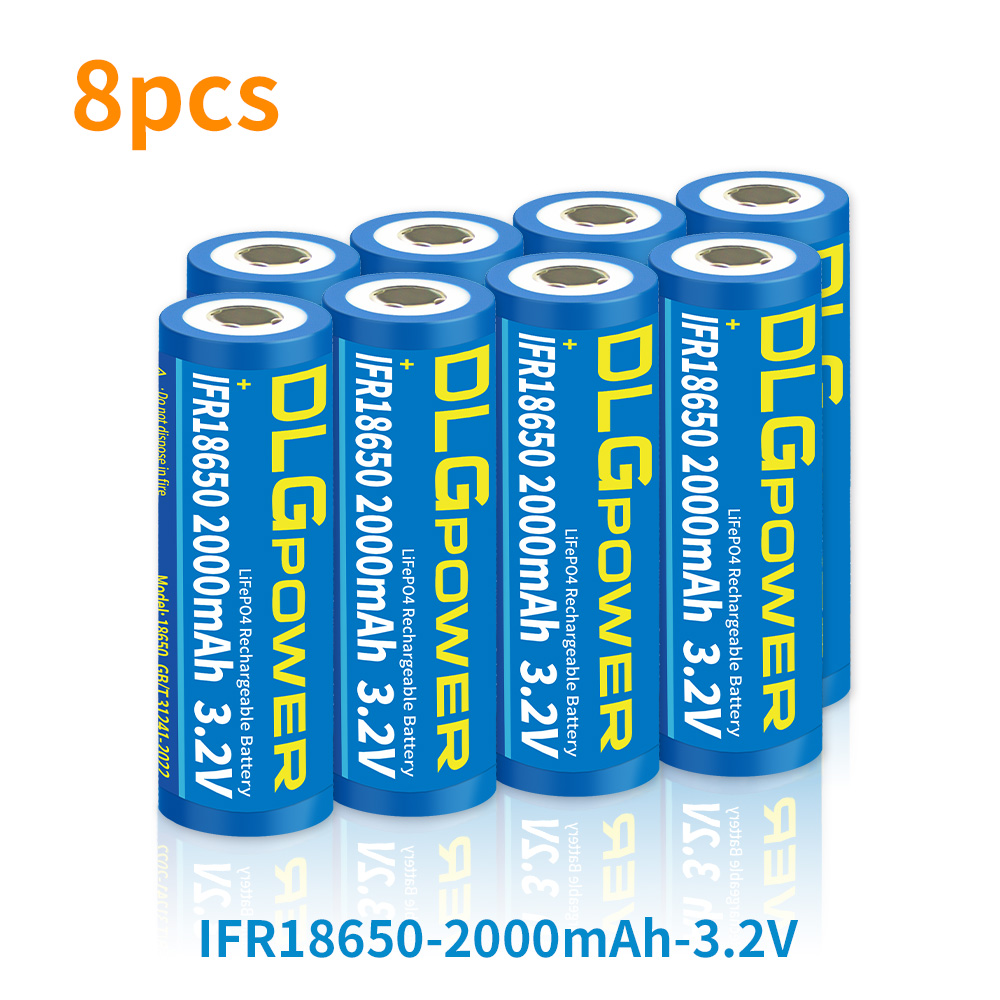 Aipeke 2025 100% novo hg2 18650 2000mah bateria recarregável 18650 3.2v baterias de energia de descarga + níquel diy: CÉU AZUL