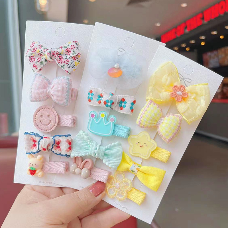 Pinzas para el pelo con lazo para mascotas, lazos para perros, aseo para gatos, accesorios para el cabello, horquilla para cachorros, , 5 piezas