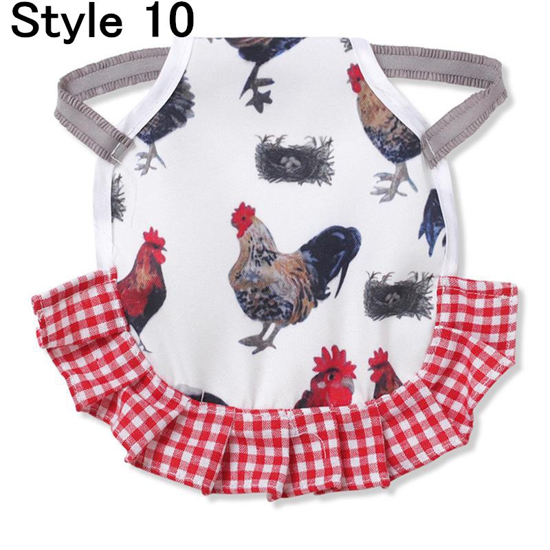 Tablier élastique en forme de plume pour poule, 11 Styles, petit accessoire de Protection en forme de coq, Protection de queue, en selle de poulet: Style 10