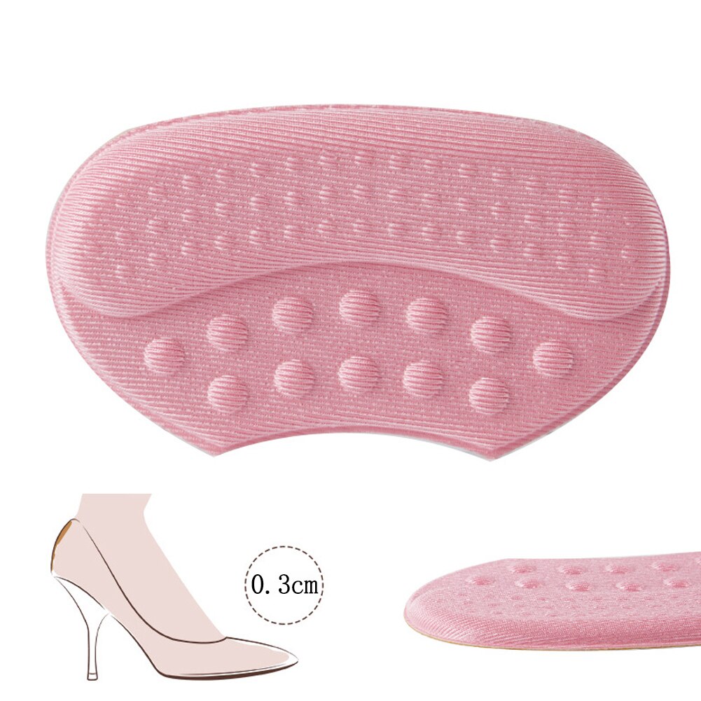 Plantillas para zapatos de tacón alto para mujer, almohadillas adhesivas de tamaño ajustable, Protector de empuñaduras, pegatina para aliviar el dolor, cuidado del pie: 3