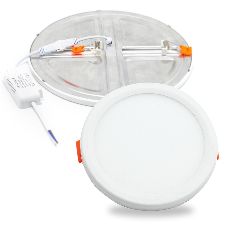 20w ultratynde firkantede led panellys overflade loft downlight 6w 8w 15w 220v runde loft panel lamper indendørs soveværelse belysning