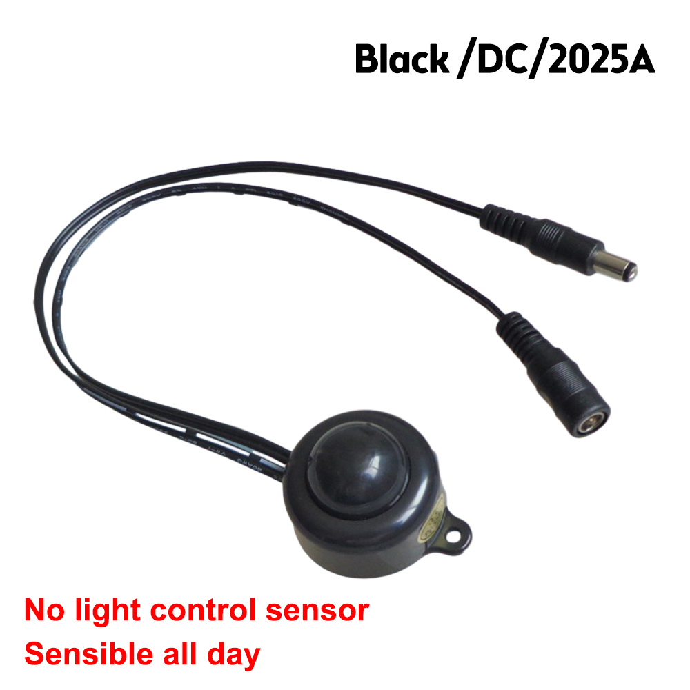 USB Body Infrared PIR Motion Sensor Switch DC5V12V24V Human Motion Sensor Detector DC Switch For LED Light: WHITE