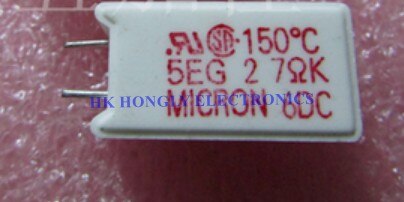 20PCS 5EG 5W 4.7R 6.8R 10R 15R 27R 4.7 ohm 6.8 ohm 10 ohm 15 ohm 27 ohm J K 135℃ 142℃ 150℃ Resistor: 5EG 27R K150