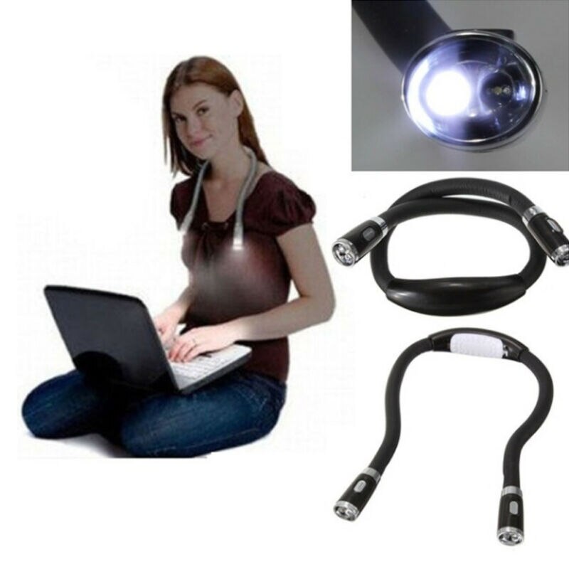 Led Neck Light Portable Huglight Hands Free Led Flexible Light Over Neck Book Reading Lamp Led Hanging Neck Light