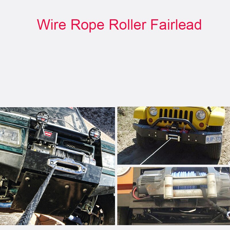 Winde Seilführungsrolle für 2000LBS,4500LBS,5000LBS Winden Alumimum Hawse Seilführung Winde Seil Führer Für SUV ATV UTV