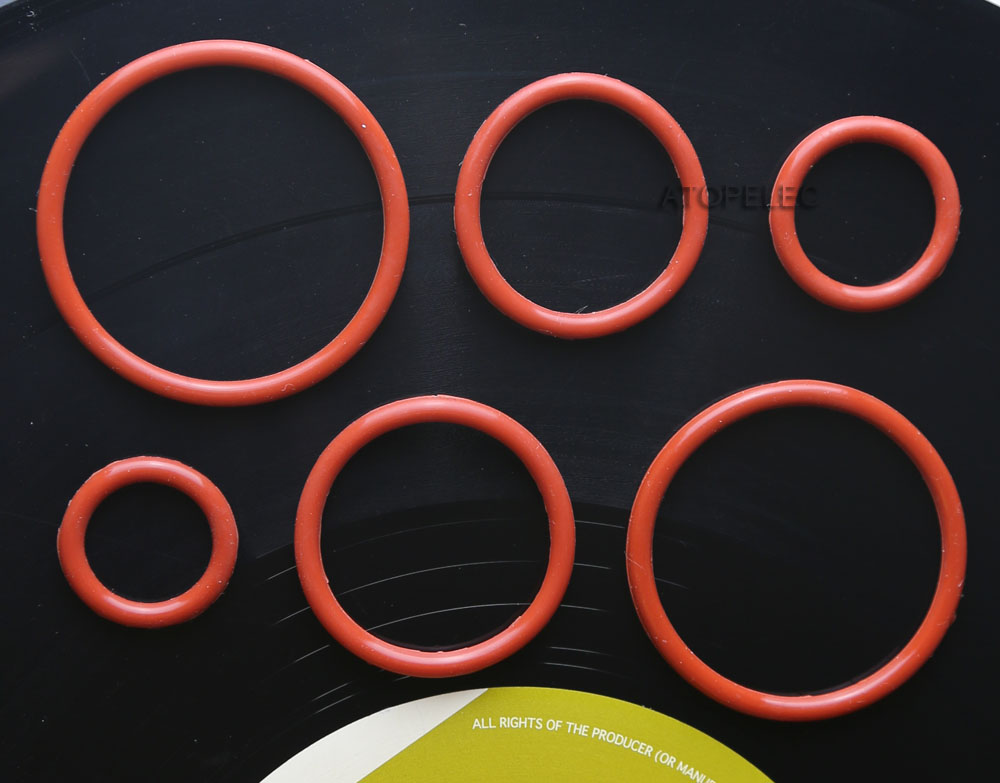 1pc 22mm/24mm/32mm/36mm/42mm/48mm Vacuum Tube Damper Silicone Ring Fit 12AX7 6SN7 EL34 300B KT88 for Amplifier AMP