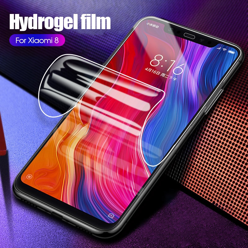 De hidrogel de película para Xiaomi mi 8 9 Lite Pocophone F1 mi 6 A2 jugar mi x 3 mi 6X mi 6 mi 8 mi 9 SE mi 9T Pro Protector de pantalla