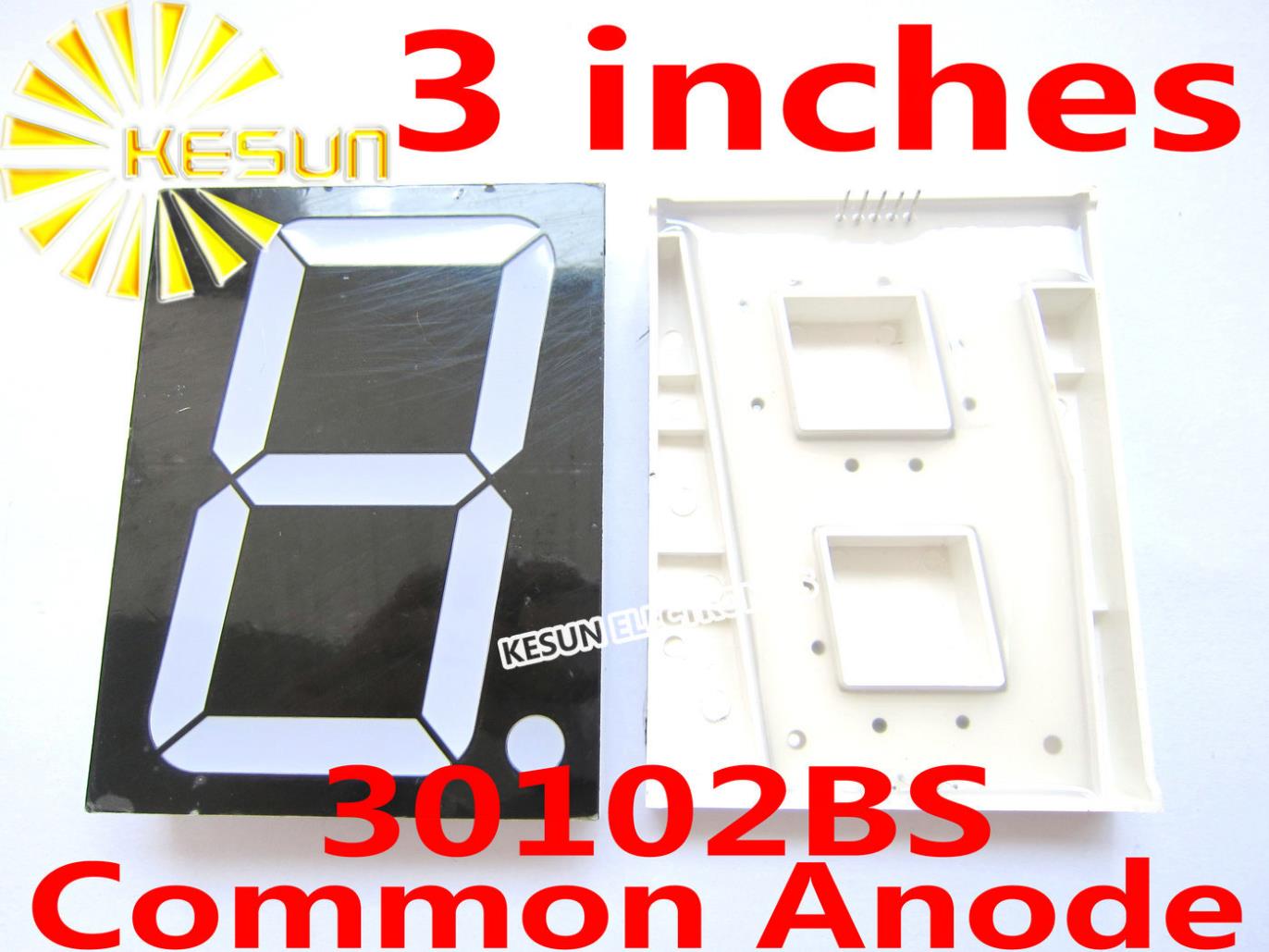 3 inches Rode 30101BS 30101AS Gemeenschappelijke Anode/Kathode Enkele Digitale Buis LED Display Module