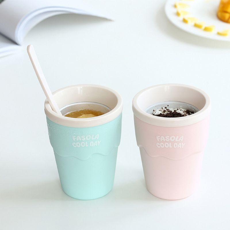 Slushy Mug-máquina para hacer escarcha de hielo, máquina para congelar agua, hielo en segundos, 95AC