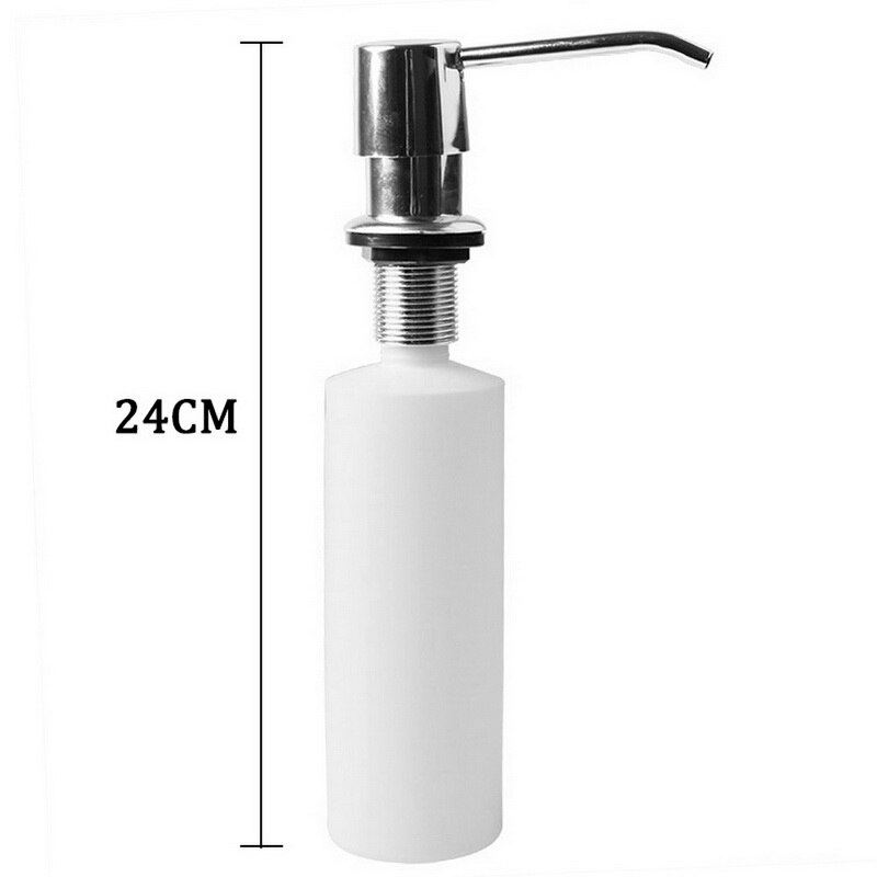 Liquid Soap Dispenser Wall Mounted Shower Gel Dispensers Shampoo Container Kitchen Tools Pump Double Hand Bathroom Soap Bottle#9: C
