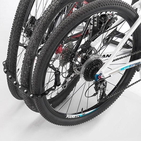 PAW Foldable Bike Lock 2 Keys Strong Security Anti-theft Bicycle Lock Heavy Duty Chain Cable Padlock Motorcycle Lock For Bicycle