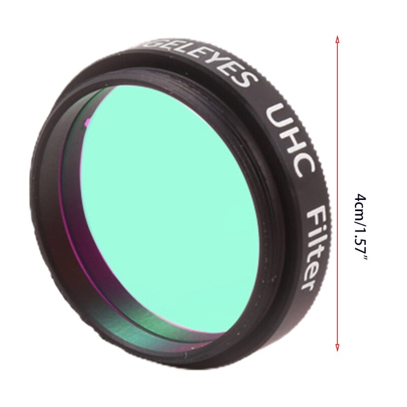 M4YD Telescope Filter 1.25 inches UHC Filter Astrophotography to Improve The Image Contrast Reduces Light Pollution