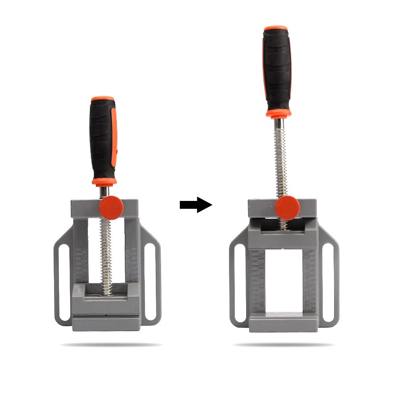 Aluminum Drill Press Vise Aluminium Quick Release Manual Clamps Fast for Easy Drilling Bench Vises for Woodworking