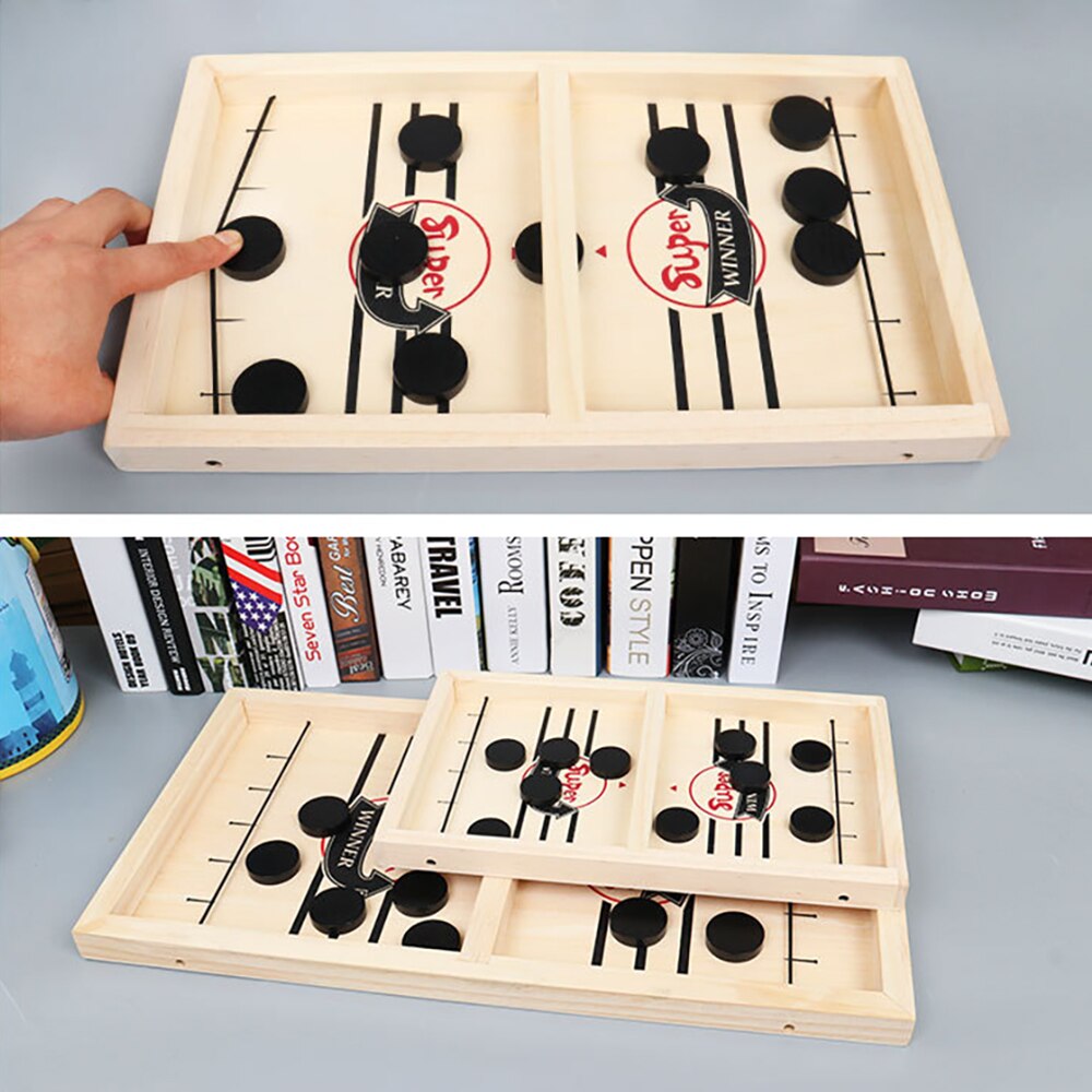 Jogo de tabuleiro de hockey, brinquedo super vencedor de jogo de tabuleiro e festa em estoque para família de crianças adultos