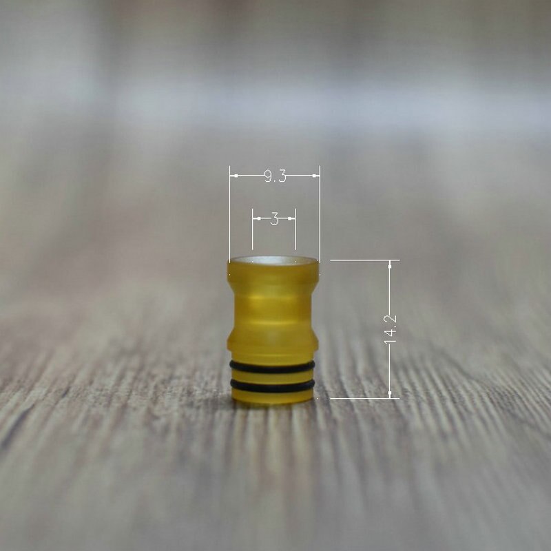 510 tropfspitze Mini mtl tropfspitze PEI ultem mundstück vape tipps für 510 gewinde zerstäuber für 510 RTA RDA Panzer vape zubehör: E