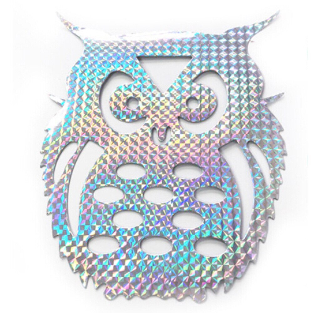 10PCS Bird Repellent Paster Pasteable Orchard Balcony Reflective Device