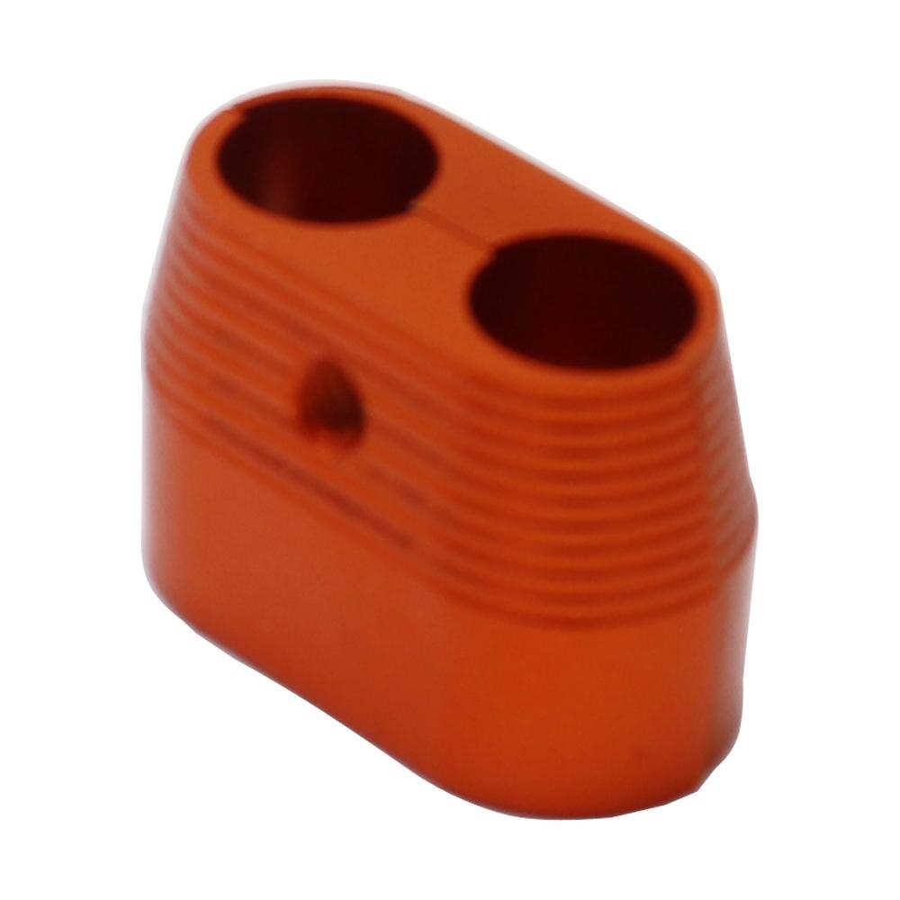 Throttle Cable Protector Orange CNC Aluminum Throttle Cable Guard For KTM 250/350/450/500 EXC-F (2013-2016) - NiceCNC Atv Throttle Cable - Foto 3